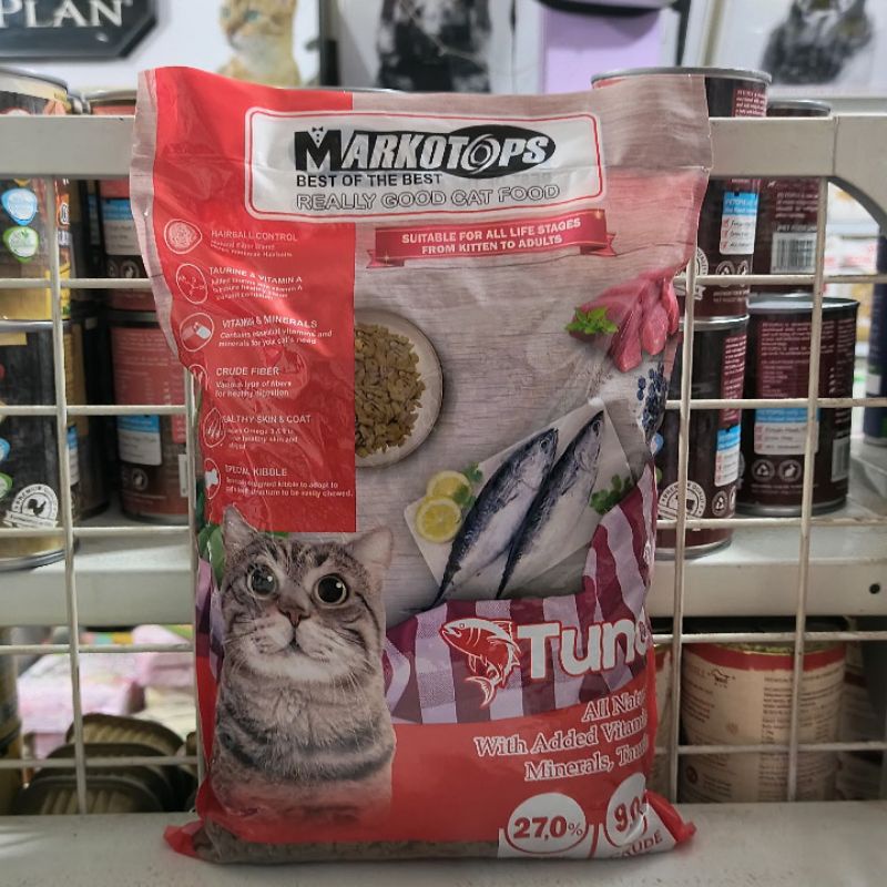 ( 5 PCS ) Makanan Kucing Markotops Tuna All Stages Kemasan 1KG