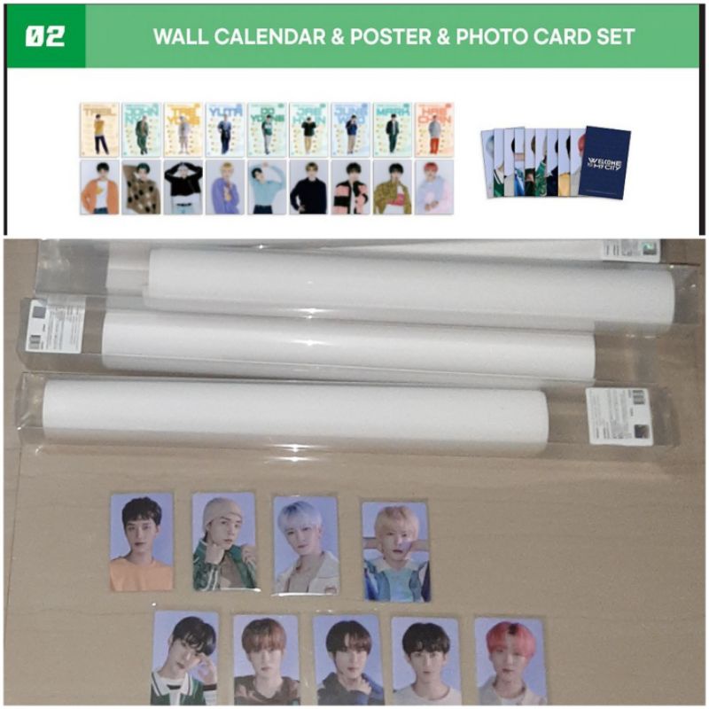 NCT 127 - Wall Calender Welcome To My City