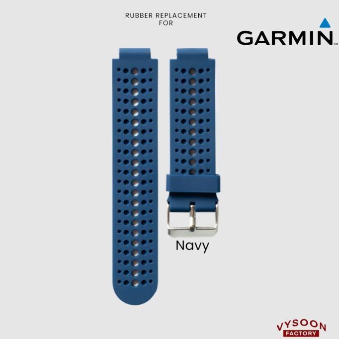 Strap Rubber Tali Pengganti Jam Garmin Forerunner 235 / FR235 Silikon