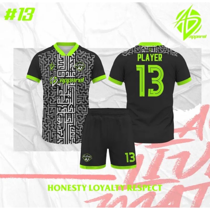 Jersey Futsal Arabic AD Apparel

