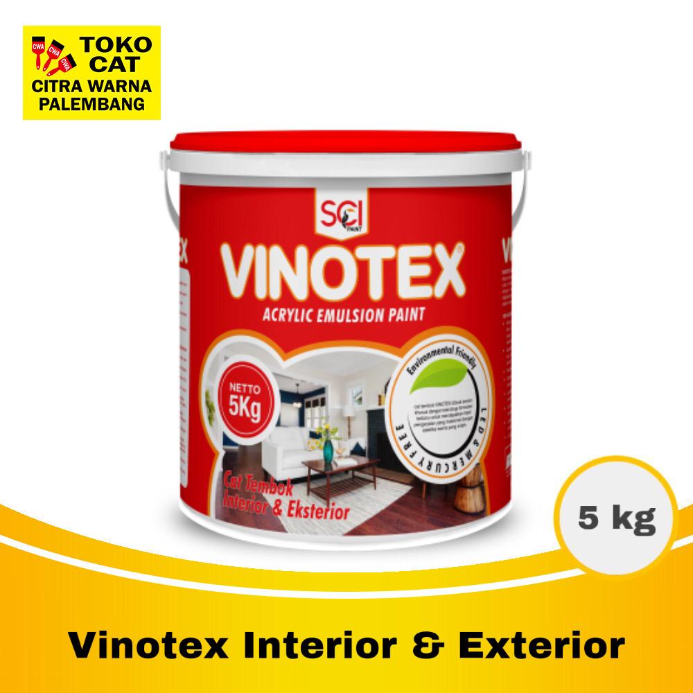 Cat Tembok Interior &amp; Eksterior Vinotex 5 Kg