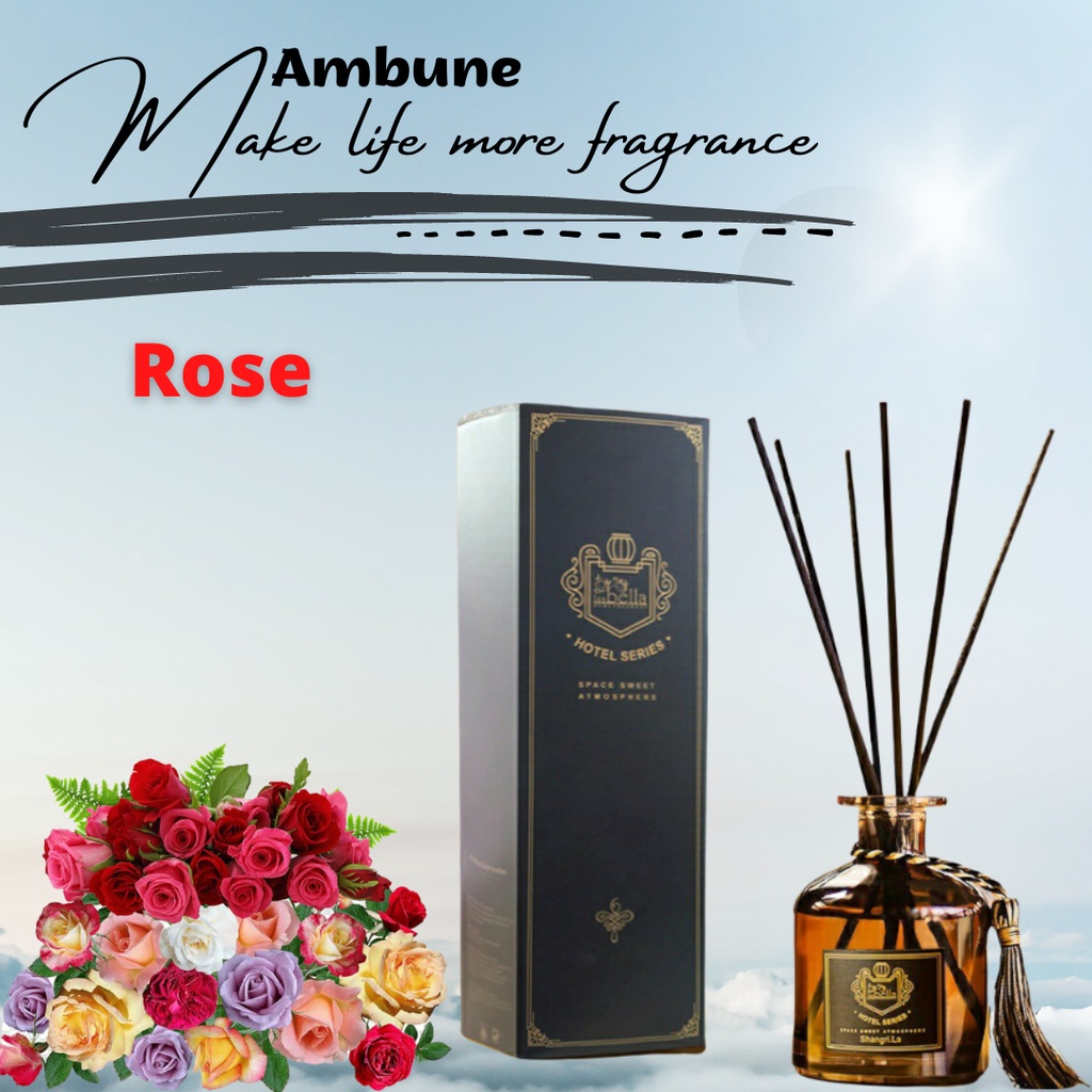 Rose Reed Diffuser Hotel series 50 ml Ambune