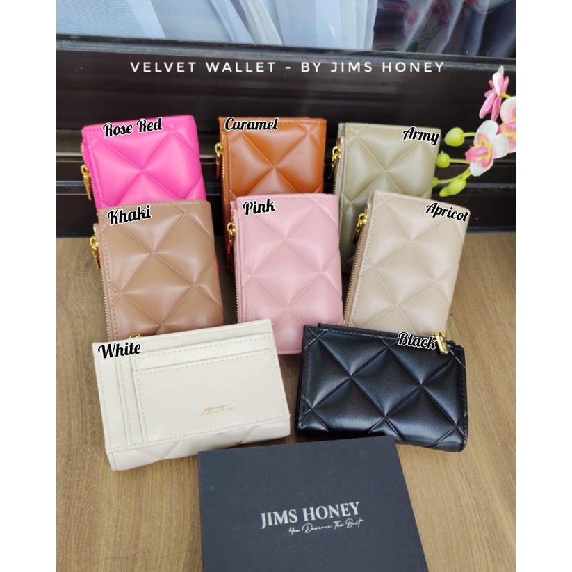 JIMSHONEY DOMPET WANITA VELVET WALLET