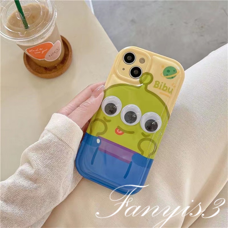 Compatible For iPhone 14 13 12 11 Pro Max X XR Xs Max 8 7 6 6s Plus SE 2020 Kompatibel Untuk Strawberry Bear Monster Phone Case TPU Soft Cover Pelindung