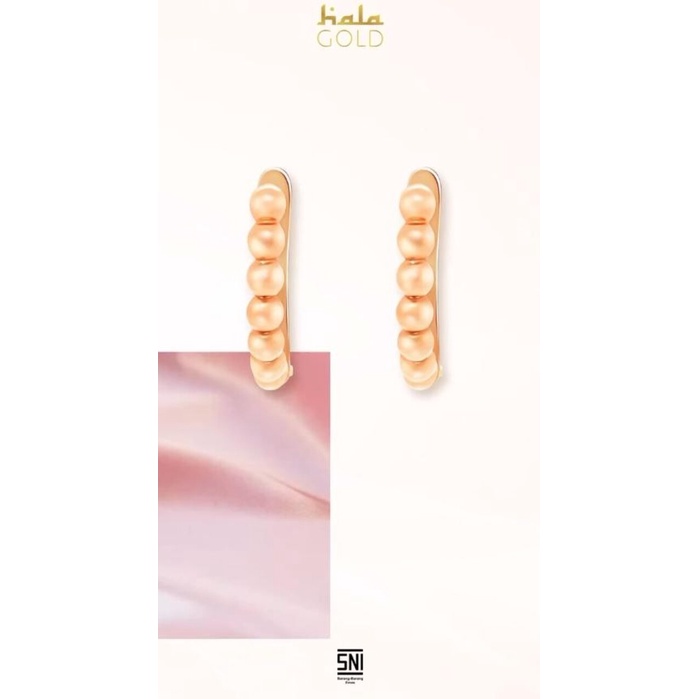 Anting Hala Gold Pijar Collection EA220655