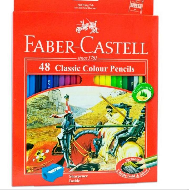 

New - Pensil warna 48 / Classic Colour Pencils 48 Faber Castell