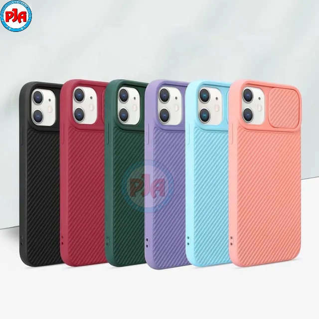 Soft Case Casing Macaron Slide Camera Vivo Y1S Y12 Y12S Y15 Y17 Y15S Y20 Y20I Y20S Y91C Y30 Y50