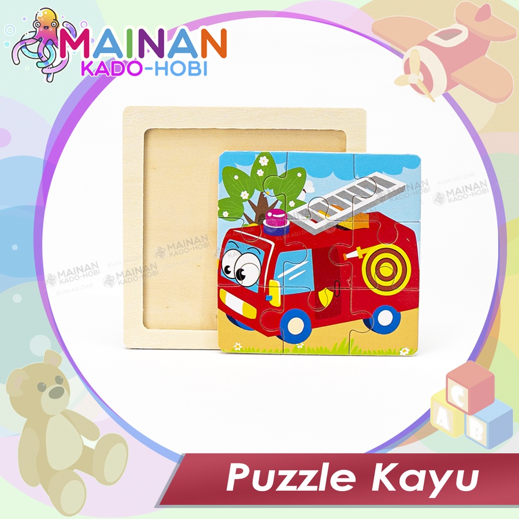 MAINAN MENGASAH OTAK BRAIN GAME SET PUZZLE KARAKTER LUCU