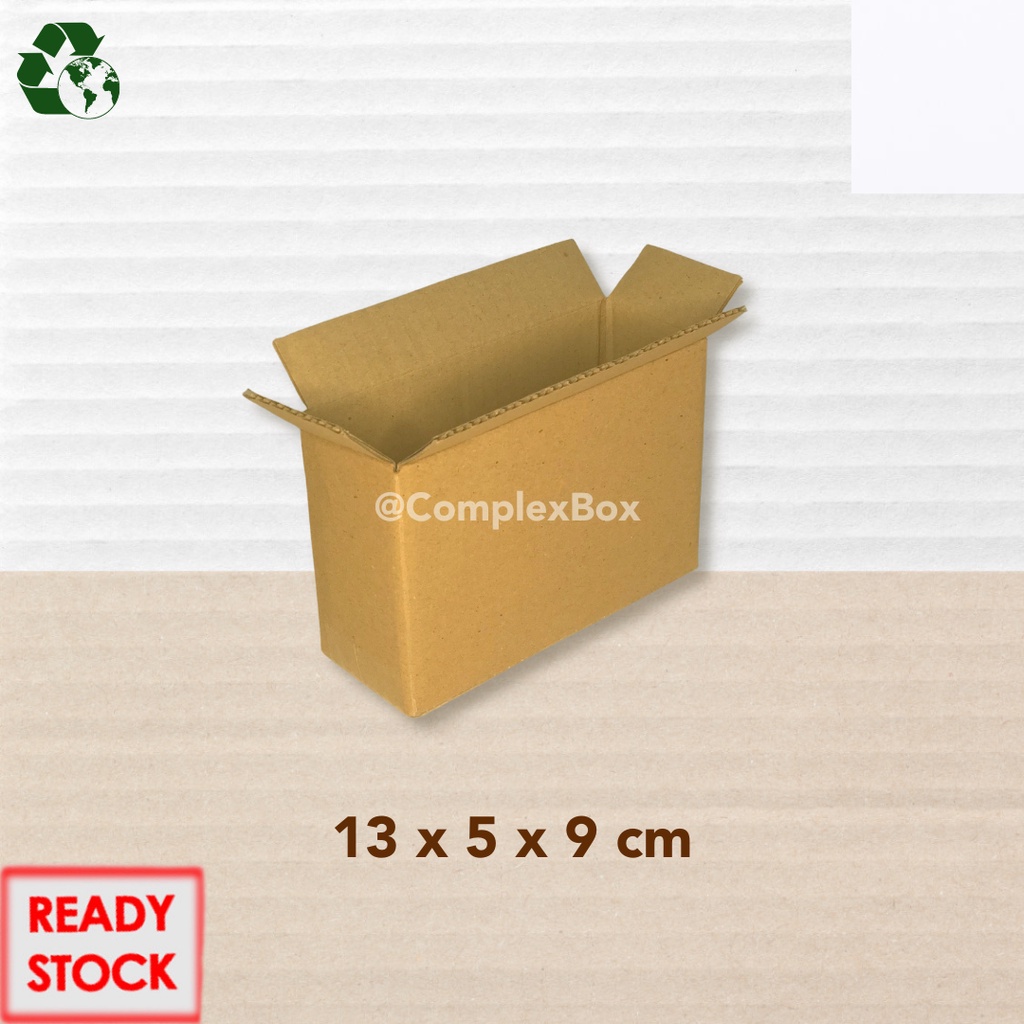 

Kardus BARU Polos 13 x 5 x 9 cm Kotak Karton Packing ( 13x5x9 )