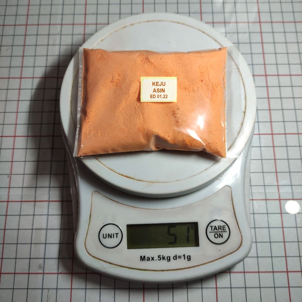 

BUMBU TABUR 50 GRAM REPACK RASA KEJU ASIN (ORANGE)