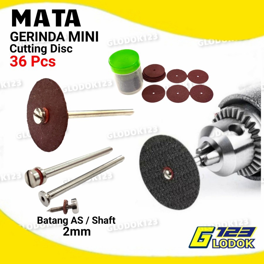 Mata Gerinda Potong Resin Batu Besi Mini Grinder Cutting Disc Tuner