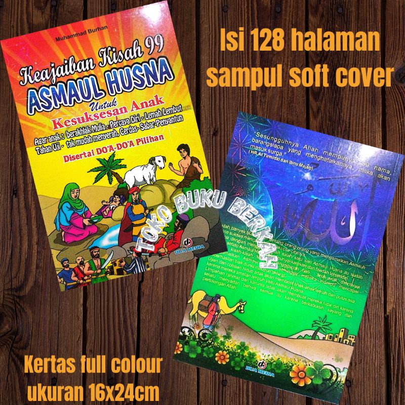 buku keajaiban kisah 99 asmaul husna