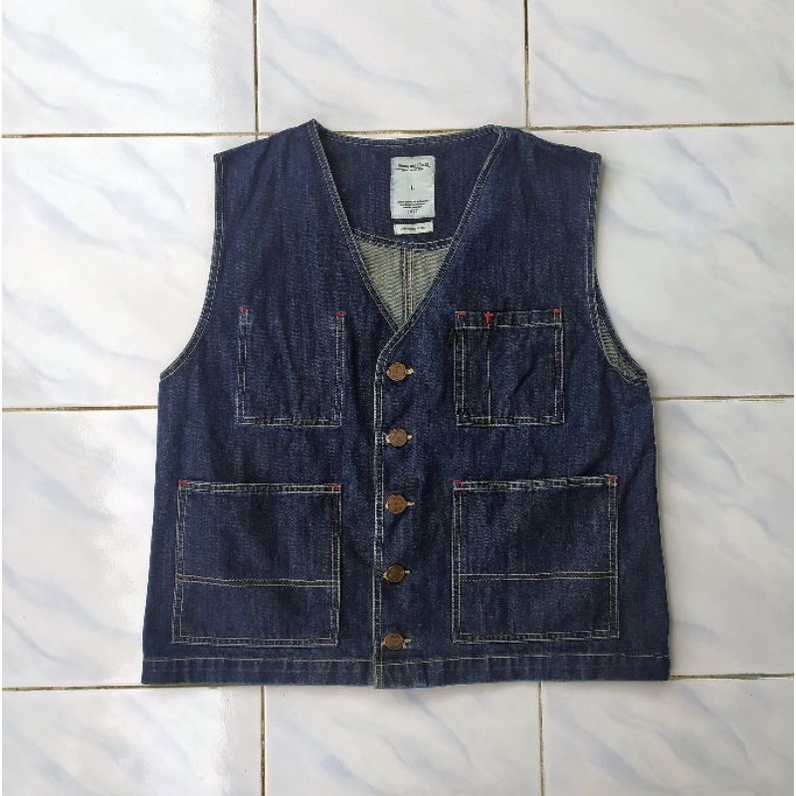 JIMMY and MARTIN Indigo Denim Vest