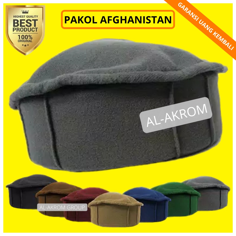 Peci Pakol / Peci Pakol Taliban / Kopiah Pakol