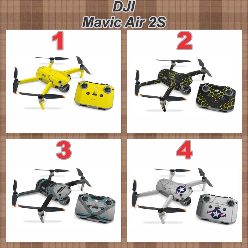 DJI MAVIC AIR 2S PROTECTOR DRONE SKIN Wing