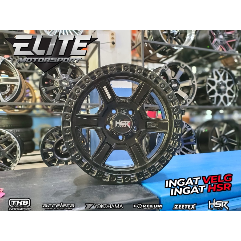 Velg Semi Offroad Mobil Hilux SC Innova Rush Ring 16c8 Lubang 5x114.3
