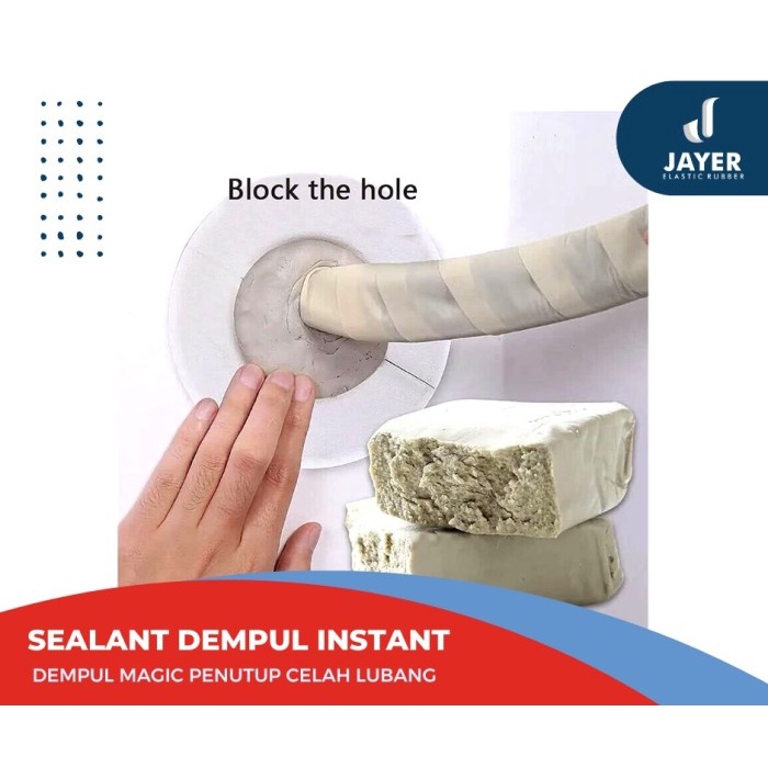 Sealant Dempul Tembok dempul padat penutup Celah lubang Instant