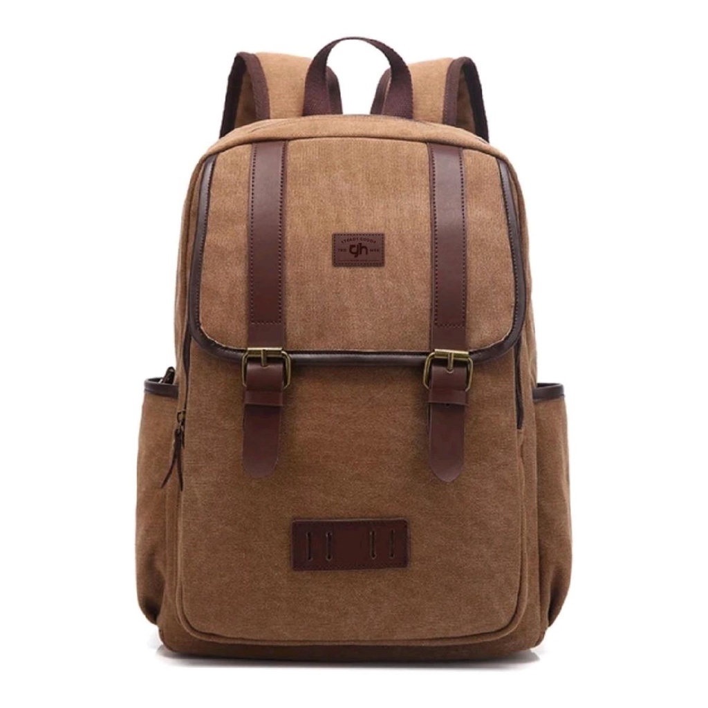 Gh-bag club Tas Ransel Laptop Kasual Tas Punggung Tas Laptop Trendy NFK Backpack Up To 15&quot; inch