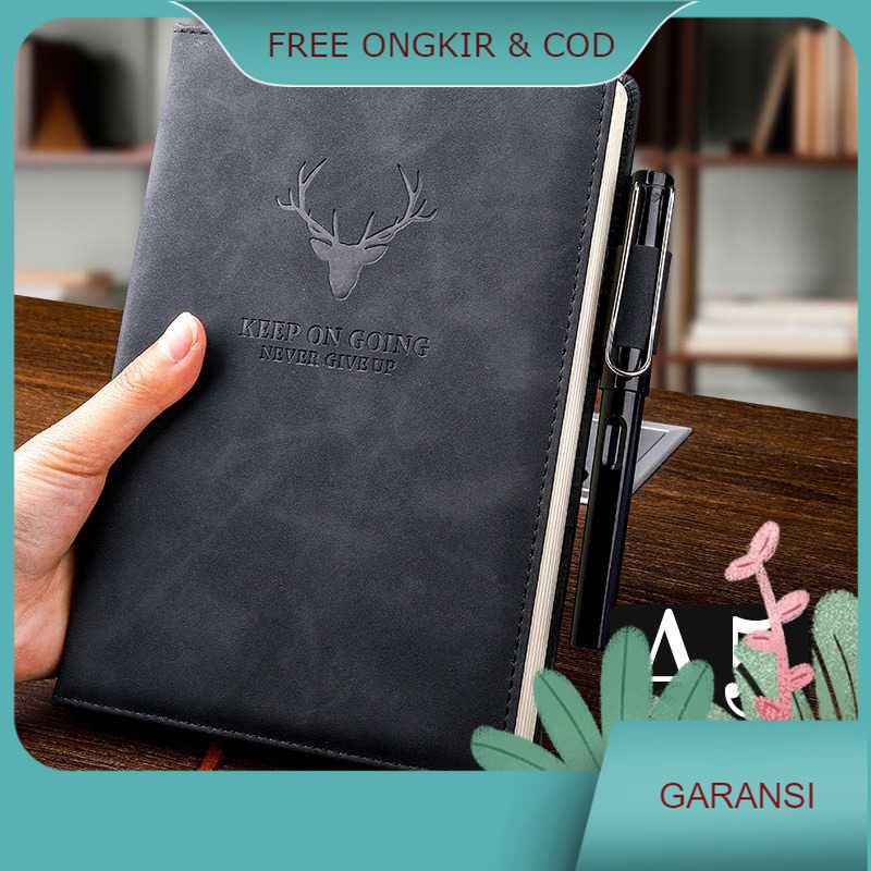 

Super Sale Buku Catatan Kerja Notebooks Cover Kulit Kertas A5 - JSK-2521