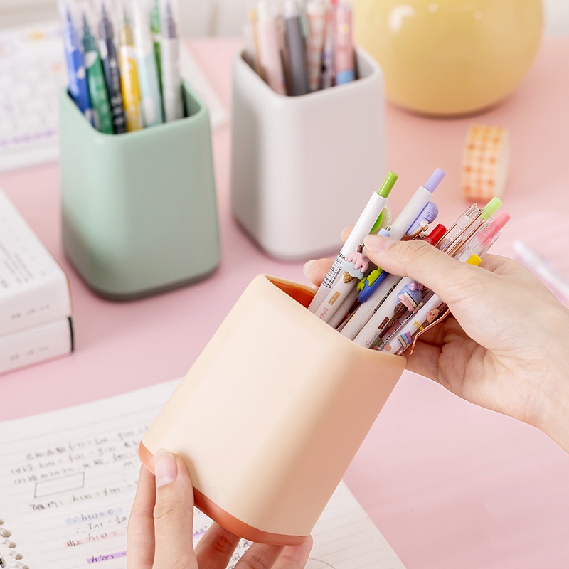 ⭐️𝐈𝐇𝐒 𝟗𝟐𝟗 𝐋𝐚𝐦𝐩𝐮𝐧𝐠⭐️Tempat Pensil Dan Pulpen Polos Simple Serbaguna Minimalis Pen Holder