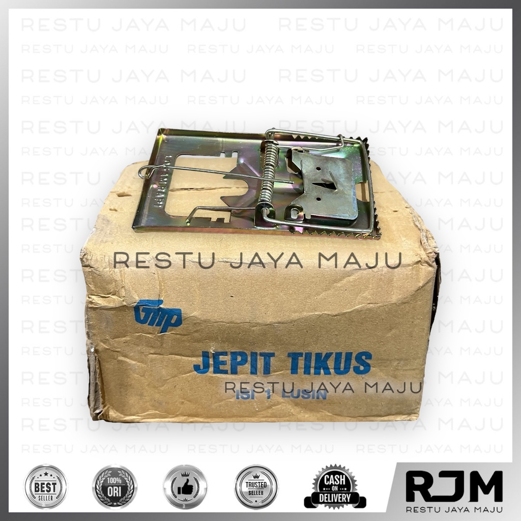 GMP Jebakan Tikus [12pcs] Perangkap Rat Mouse Trap Jebak Jepretan