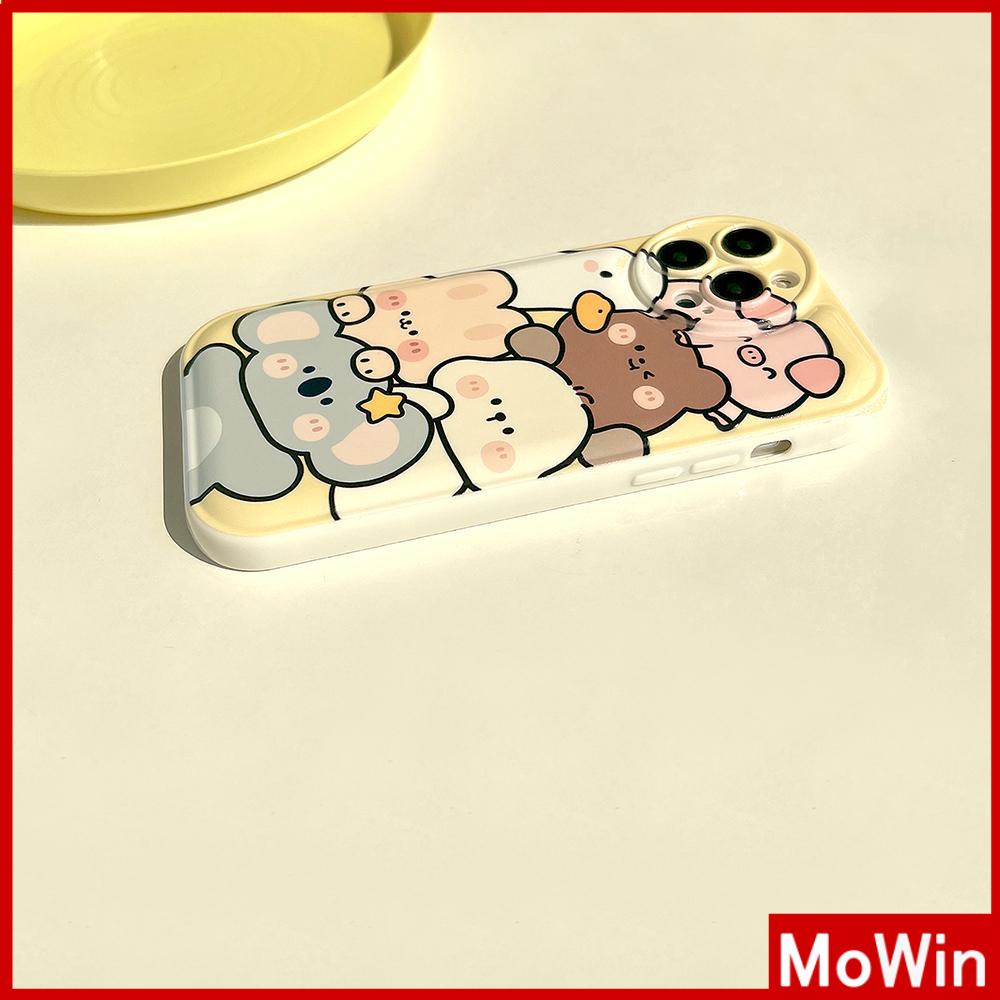 For iPhone 14 Pro Max iPhone Case White Bubble TPU Soft Case Airbag Shockproof Camera Cover Protection Cute Cartoon Compatible with iPhone 11 12 13 Pro Max 7Plus XR XS MAX
