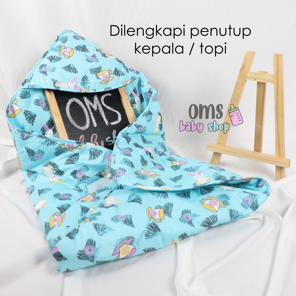 Baby Blanket - Selimut Bayi Topi dengan perekat / Selimut Bayi Premium / Selimut Hoodie Bayi / Selimut Topi Bayi PREMIUM QUALITY TERMURAH!