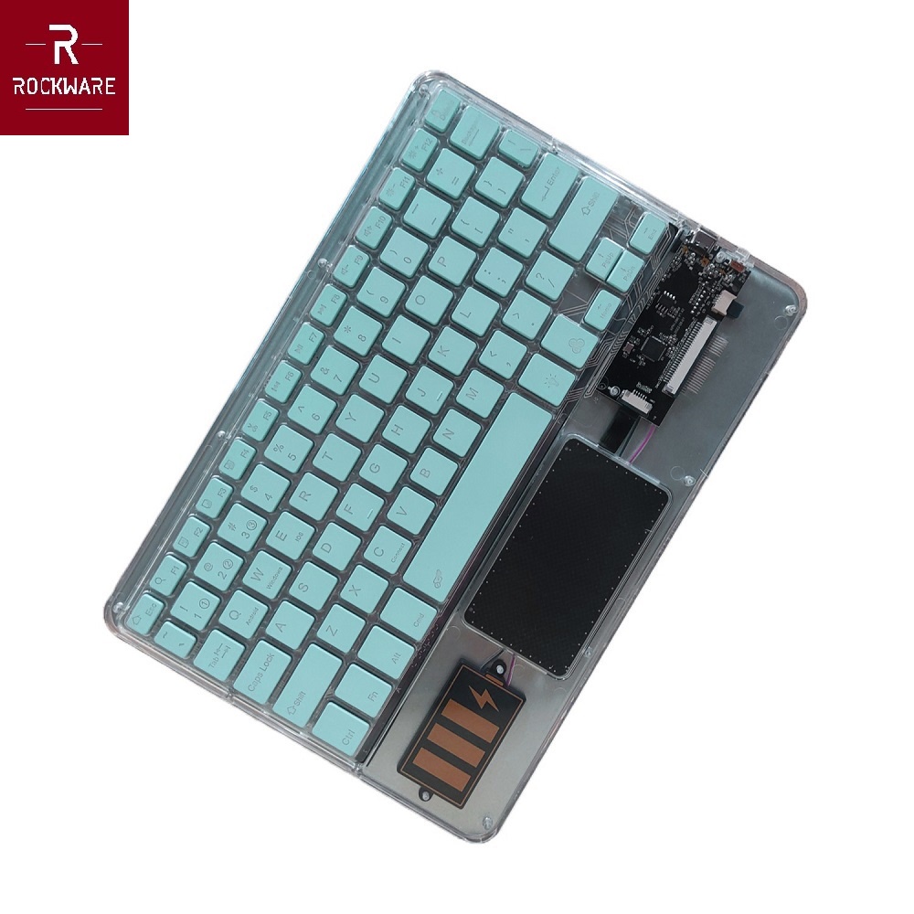 AKN88 - ROCKWARE RW-Z33 - Magic Crystal Design Bluetooth Slim Mini Keyboard