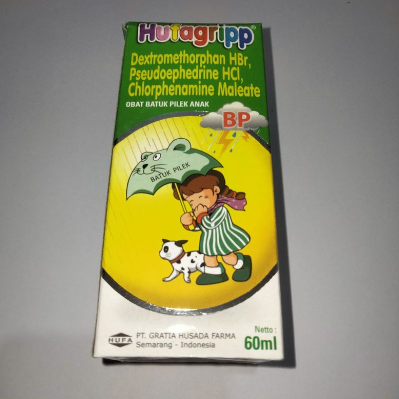 HUFAGRIPP OBAT BATUK PILEK ANAK,HUFAGRIPP PENURUN PANAS ANAK 60 ML.