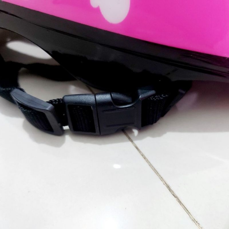 Set Helm Sepeda Sepatu Roda Anak &amp; Dekker Lutut - Deker Knee - Decker