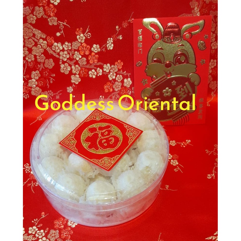 

Imlek Kue Salju Snow Cookies Lucky "Fu" Gift Hampers Set Hadiah