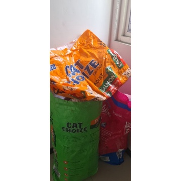 Sak Bekas Pakan Kucing 20 kg Sampah Daur Ulang