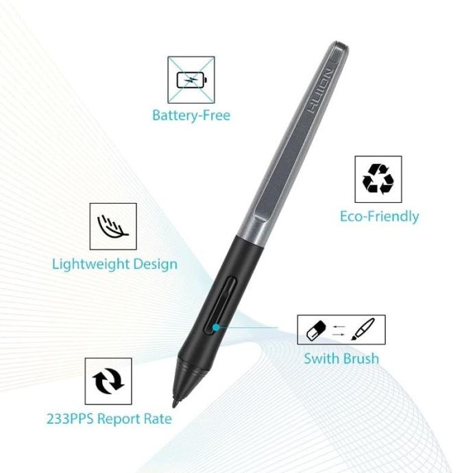 

HUION INSPIROY H1060P Graphics Drawing Tablet with 8192 Pen Pressure tab01