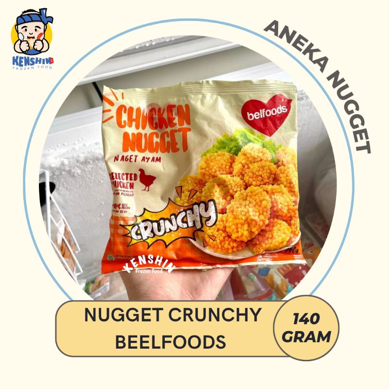

BEELFOODS NUGGET CRUNCHY 140gram / Kenshin Frozen Food