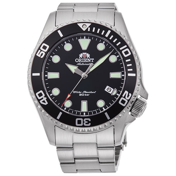 Orient RA-AC0K01B Jam Tangan Pria Triton M-Force Automatic Sports Dial Hitam Stainless Original