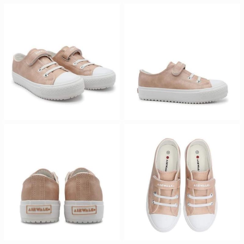 SALEEE 100% Original Airwalk Sidney JR Girls Sneakers Blue dan Pink AIW22CX1108L3