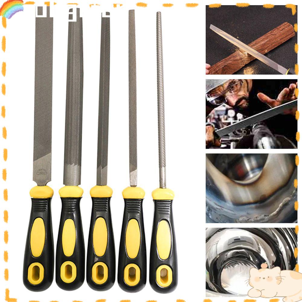 Solighter Metal Filing DIY Pengasah Alat Ukir Perhiasan Poles Woodworking Hand Tools Diamond File Set