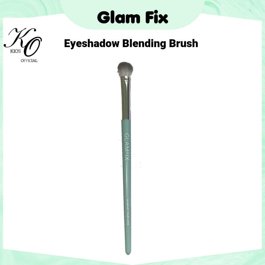 Glam Fix Flawless Powder Brush | Countour Brush | Fan Brush | Highlighter Brush | Eyebrow Brush | Eyeshadow Blending Brush