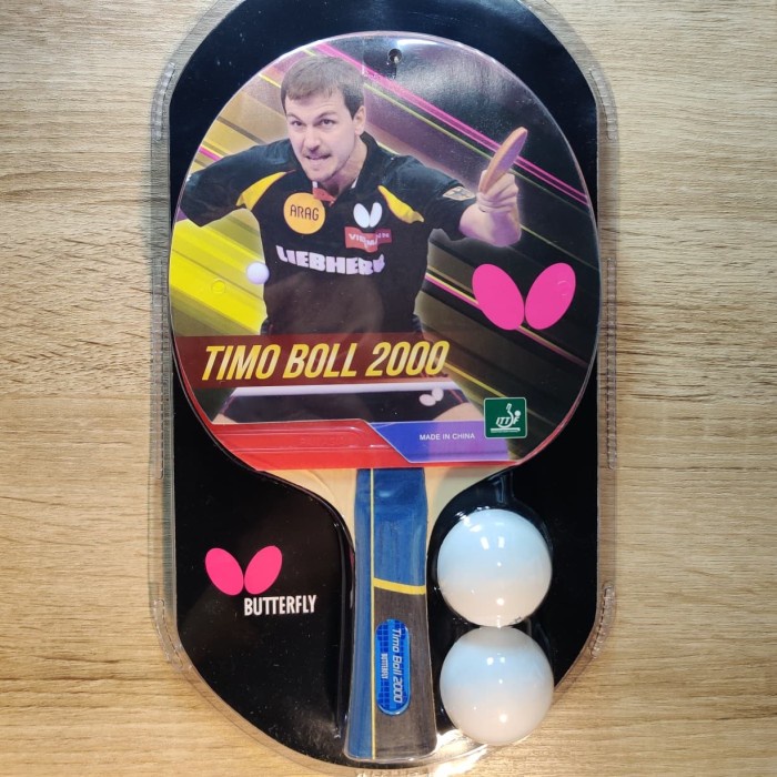 Bat Butterfly Timo Boll 2000