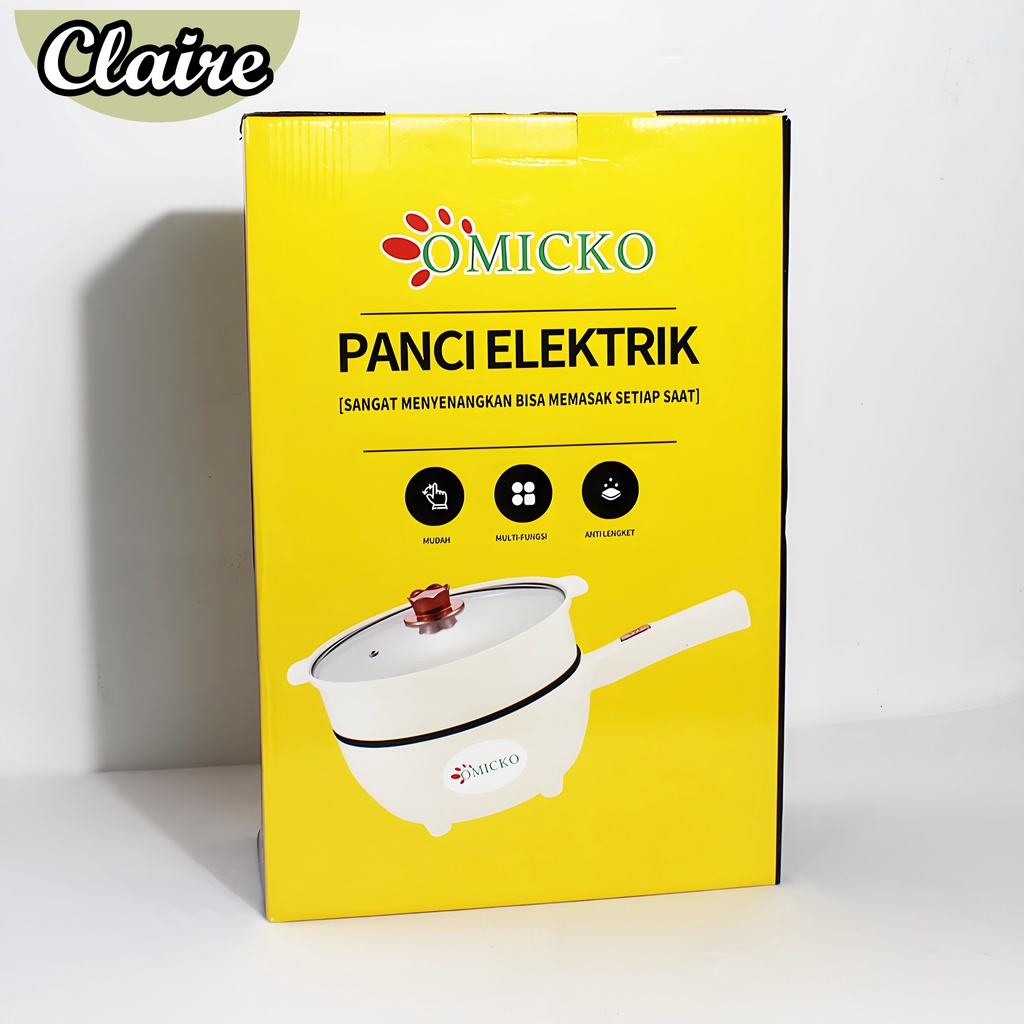 Panci Elektrik Diameter 30CM Low Wat / Panci Listrik Gagang