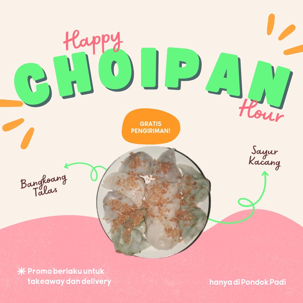 

CHOIPAN Khas Pontianak! Cocok Buat Sarapan dan Cemilan