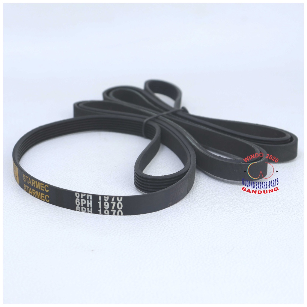 VAN BELT 6PH-1970 | V-BELT / VANBELT DRIYER MESIN CUCI 1 TABUNG | DRAYER PRONT LOADING