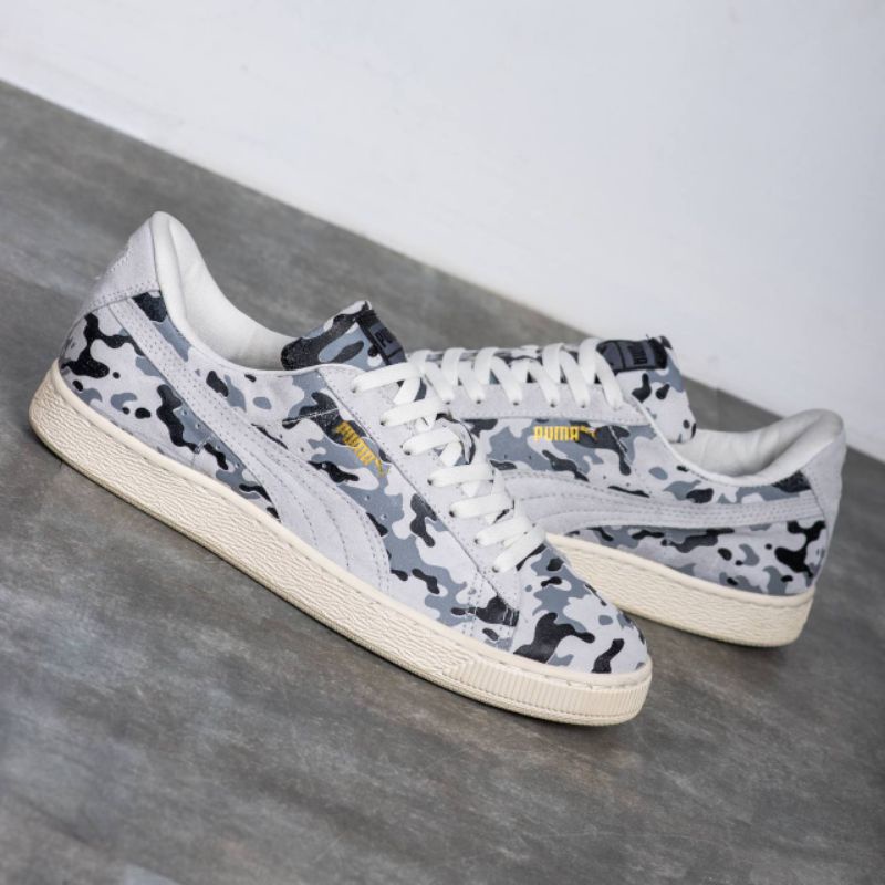 Sepatu Pm Suede Ambush Camouflag Grey Original OEM Sepatu Pria