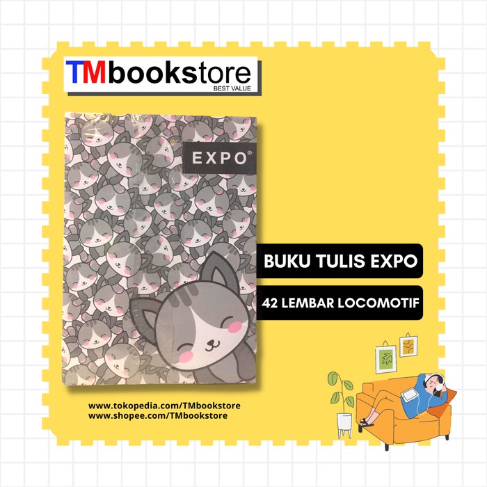

Buku Tulis Expo 42Lbr Locomotif - Perlengkapan Sekolah
