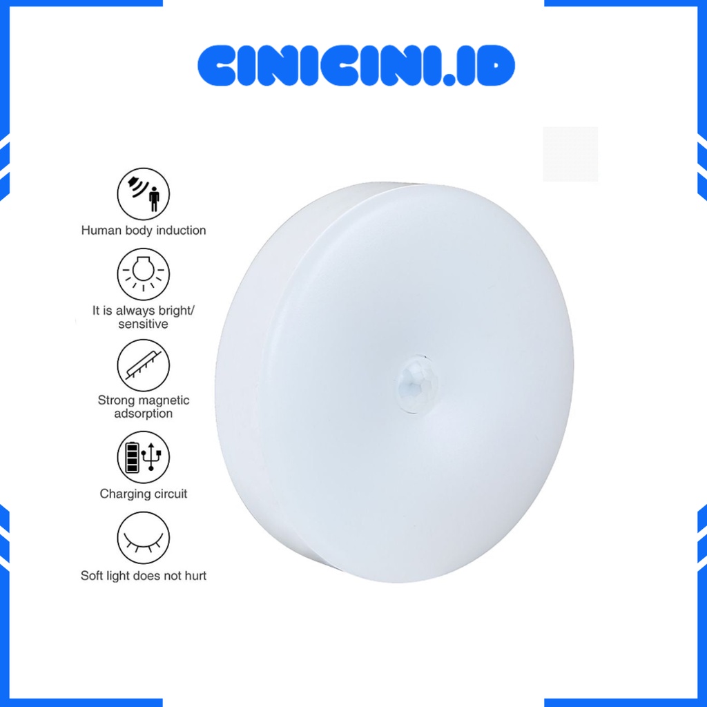 [ Cinicini ] Lampu LED Smart Sensor Otomatis Recharger