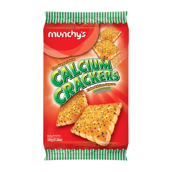 Jual BISKUIT MUNCHYS CALCIUM CRACKERS THE VEGETABLE 320g Shopee Indonesia