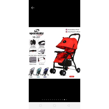 stroller bayi merk space baby