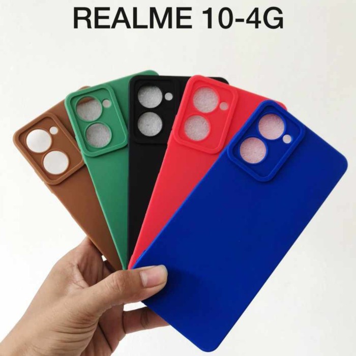 CASE REALME 10 2022 - SOFTCASE MACARON PRO CAMERA REALME 10 4G 2022