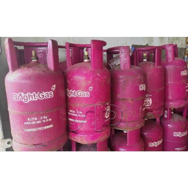 Tabung Gas 12kg Pertamina Biru/Pink Random