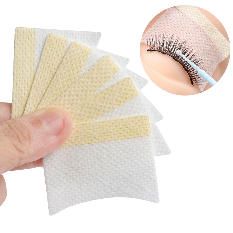 40pcs Cotton Pads Remover Eyelash Extension / Eyepatch Bawah Mata